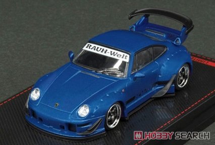 RWB 993 Matte Blue Metallic (Diecast Car) Other picture1