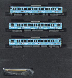 JR 115系1000番台 (SETOUCHI TRAIN) 3両編成セット (動力無し) (3両セット) (塗装済み完成品) (鉄道模型)