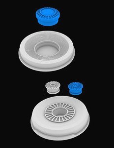 Miranda Class - Fusion Power Core (for AMT) (Plastic model)