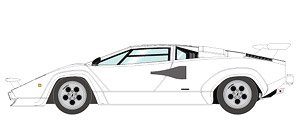 Lamborghini Countach LP400S U.S.Modification 1981 ホワイト (レッドインテリア) (ミニカー)