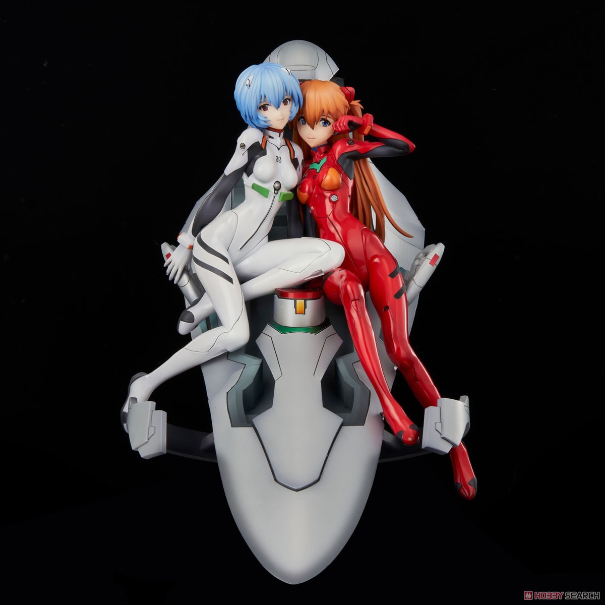 Neon Genesis Evangelion Rei & Asuka -Twinmore Object- (PVC Figure) Item picture1