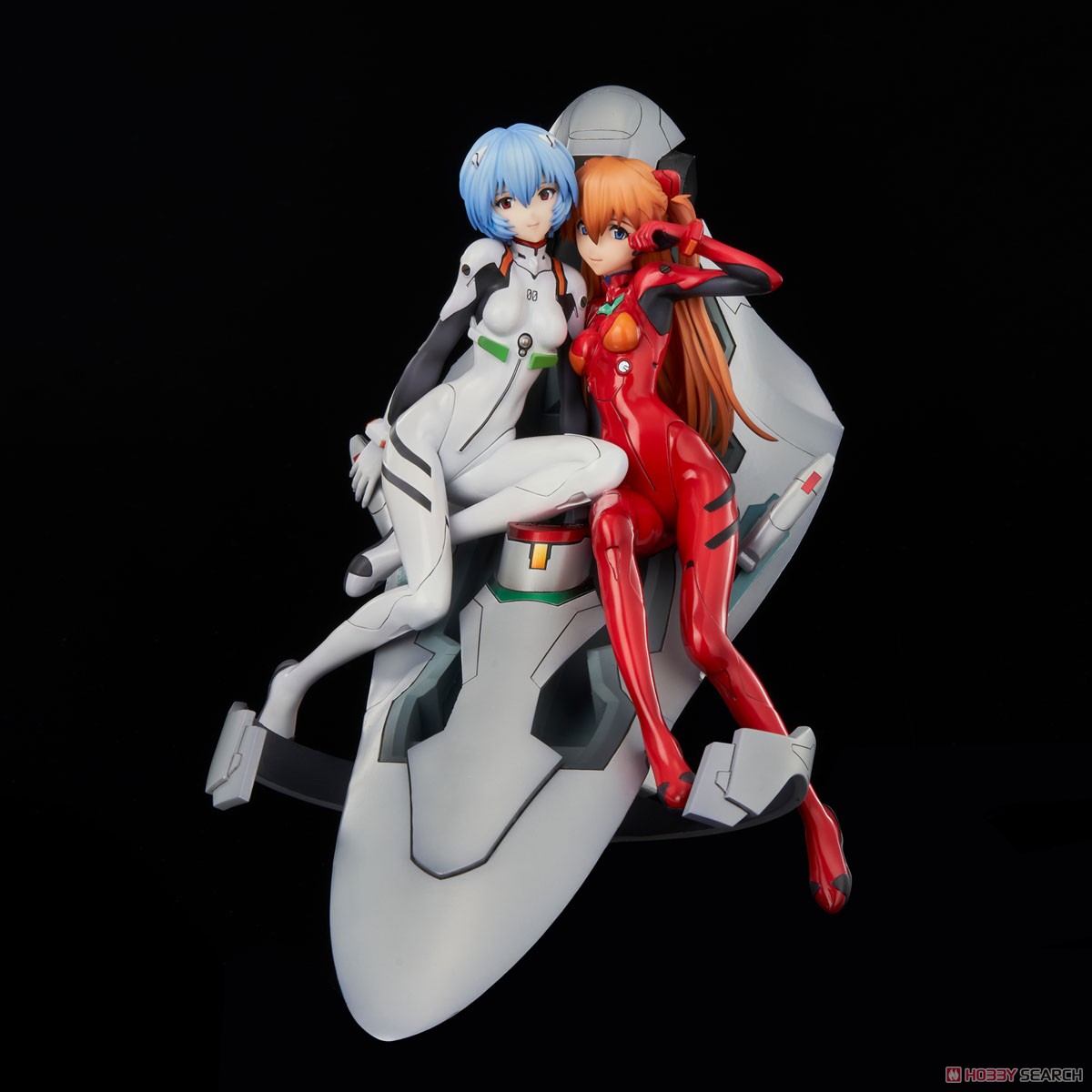 Neon Genesis Evangelion Rei & Asuka -Twinmore Object- (PVC Figure) Item picture2