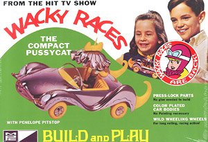Wacky Races The Compact Pussycat (Plastic model)