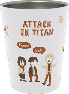 [Attack on Titan] Stainless Thermo Tumbler Yuru Palette (Anime Toy)
