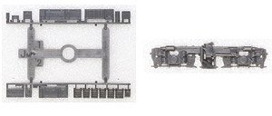 [ 8517 ] Power Bogie Frame & Under Floor Parts Set A-32 (TH700+JM) (for 1-Car) (Model Train)