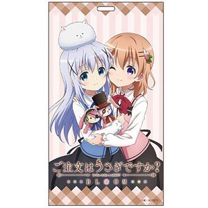 Full Color Ticket Holder Is the Order a Rabbit? Bloom [Cocoa & Chino] (Anime Toy)
