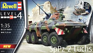 SpPz.2 Luchs & Diorama 3D-Puzzle (Plastic model)