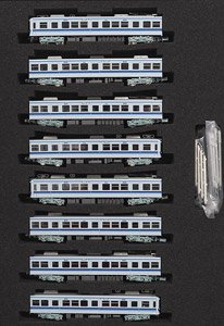 Hokuso Kaihatsu Railway Type 7050 with `K`sei Group` Mark Eight Car Formation Set (w/Motor) (8-Car Set) (Pre-colored Completed) (Model Train)