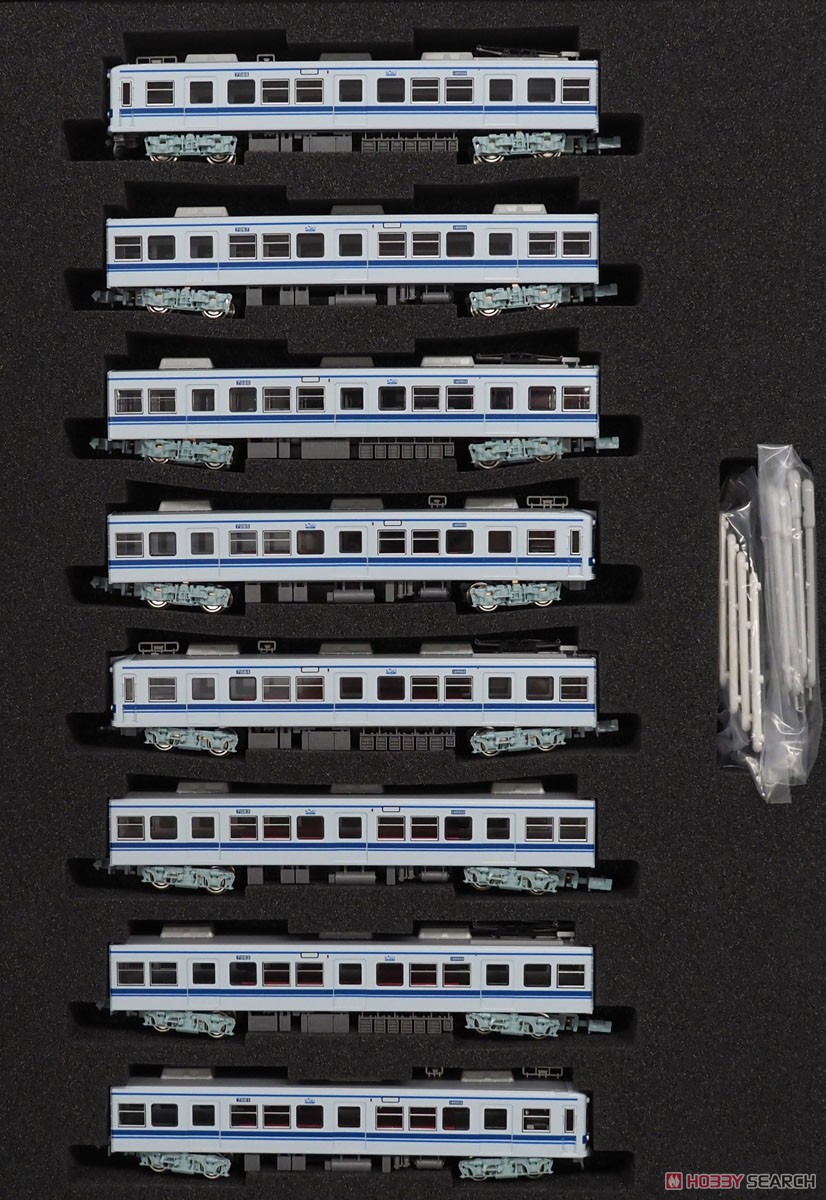 Hokuso Kaihatsu Railway Type 7050 with `K`sei Group` Mark Eight Car Formation Set (w/Motor) (8-Car Set) (Pre-colored Completed) (Model Train) 商品画像1