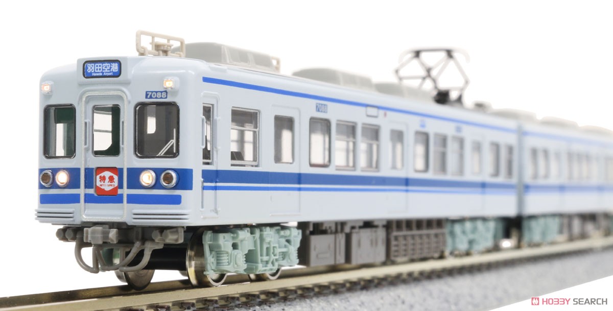 Hokuso Kaihatsu Railway Type 7050 with `K`sei Group` Mark Eight Car Formation Set (w/Motor) (8-Car Set) (Pre-colored Completed) (Model Train) 商品画像2