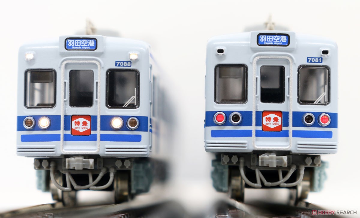 Hokuso Kaihatsu Railway Type 7050 with `K`sei Group` Mark Eight Car Formation Set (w/Motor) (8-Car Set) (Pre-colored Completed) (Model Train) 商品画像3
