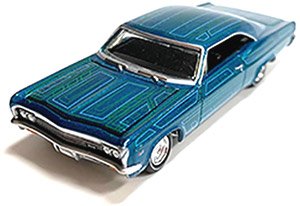 カスタム・ローライダーズ 1966 シェビー インパラ SS (グリーン) (ミニカー)