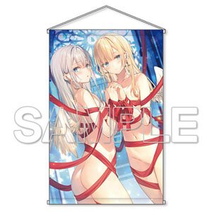 Asagi Tosaka [Especially Illustrated] Red Ribbon of Fate Twin Angels Tapestry (Anime Toy)