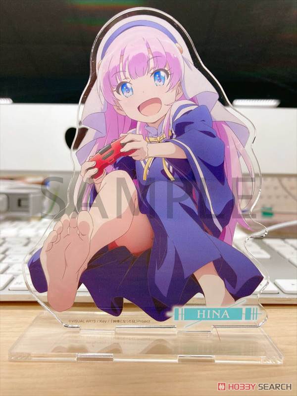 [The Day I Became a God] Big Acrylic Stand Figure During the Game with Hina (Anime Toy) Other picture1