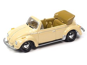 VW Super Beetle Convertible 1975 Cream (Diecast Car)