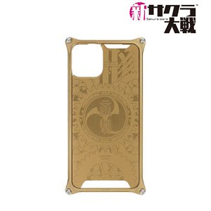 Project Sakura Wars Gild Design Duralumin iPhone Case Imperial Combat Revue Mark (for iPhone 7/8/SE (2nd Generation)) (Anime Toy)