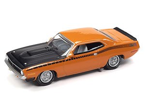 1970 プリムス AAR バラクーダ オレンジ (ミニカー)
