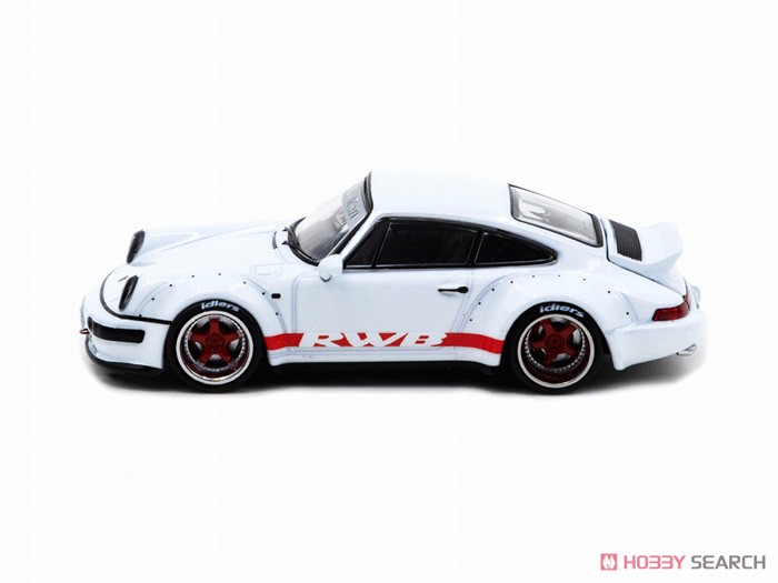 RWB 964 White / Red stripe Ducktail (Diecast Car) Item picture2