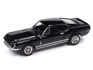 1968 Shelby GT350 Black (Diecast Car)