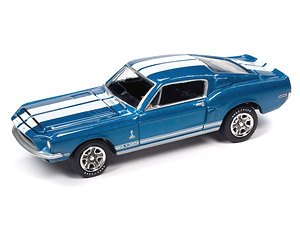 1968 シェルビー GT350 ブルー (ミニカー)