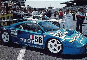 Ferrari F40 LM Le Mans 1996 Pilot Pen Racing (without Case) (Diecast Car)