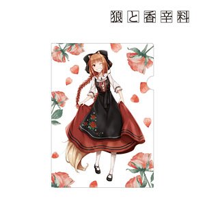 Spice and Wolf Ju Ayakura [Especially Illustrated] Holo Alsace Folk Costume Ver. Clear File (Anime Toy)