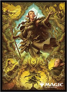 Magic: The Gathering Players Card Sleeve [Zendikar Rising] [Nissa of Shadowed Boughs] (MTGS-147) (Card Sleeve)