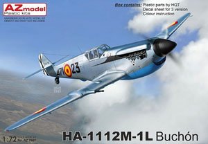 HA-1112M-1L Buchon (Plastic model)