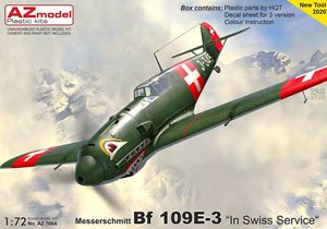 Bf109E-3 in Swiss Service (Plastic model)
