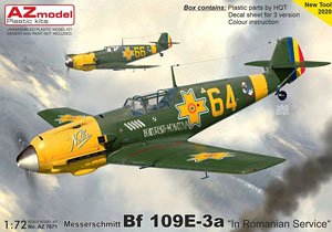 Bf109E-3a in Romanian Service (Plastic model)