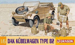 DAK Kubelwagen Type 82 (Plastic model)