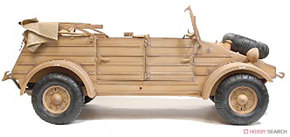 ドイツアフリカ軍団 キューベルワーゲン 82型 バルーンタイヤ仕様 (プラモデル) 商品画像2