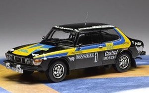 サーブ 99 EMS 1977年ラリー・スウェーデン #1 P.Eklund/B.Cederberg (ミニカー)