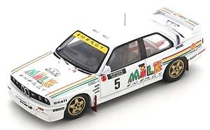 BMW M3 E30 No.5 Rally 1000 Lakes Finland 1988 Ari Vatanen - Bruno Berglund (ミニカー)
