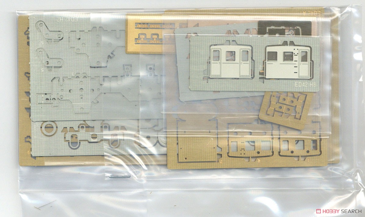 鉄道省 ED42形 II 電気機関車 (1～4号機) 組立キット リニューアル品 (組み立てキット) (鉄道模型) 中身1