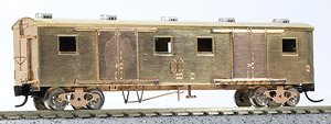 J.N.R. Type WAKI1000 Wagon Type C (4 Windows, without Rivet) Kit (Unassembled Kit) (Model Train)