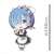 Re:Zero -Starting Life in Another World- Big Puni Colle! Key Ring (w/Stand) Rem Memory Snow ver. (Anime Toy) Item picture3