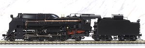 1/80(HO) Steam Locomotive Type D51 Semi-streamline Tohoku Style (Cab Roof Extension) (Dicast Product with Quantum Sound System) (Model Train)