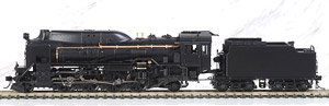 1/80(HO) Steam Locomotive Type D51 Semi-streamline Hokkaido Style (Closed Cab) (Diecast Product with Quantum Sound System) (Model Train)