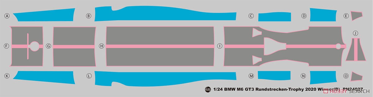 1/24 レーシングシリーズ BMW M6 GT3 2020 ニュルブルクリンク耐久シリーズ ウィナー PS (プラモデル) その他の画像4