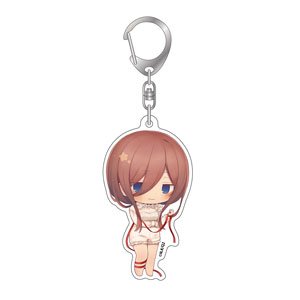 The Quintessential Quintuplets Season 2 Acrylic Key Ring Miku Nakano (Anime Toy)