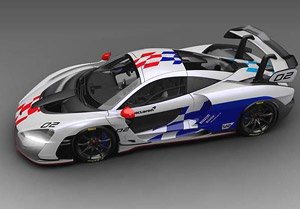 McLaren Senna 2019 White Silica (ケース無) (ミニカー)