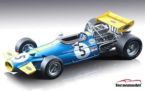 ブラバム BT33 モナコGP 1970 #5 Jack Brabham (ミニカー)