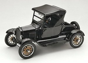 1925 Ford Model T Runabout Black (Closed) (Diecast Car)