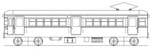 1/80(HO) Shizuoka Railway Type MOHA20 (w/Under Floor Parts) Kit (Unassembled Kit) (Model Train)