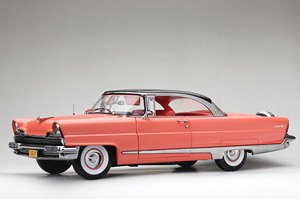 1956 Lincoln Premiere Hard Top-Black/Island Coral (Diecast Car)