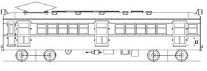 16番(HO) 北恵那鉄道 デ8形 床下機器付 キット (組み立てキット) (鉄道模型)