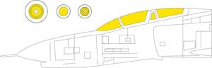 F-4EJ 塗装マスクシール (ファインモールド用) (プラモデル)