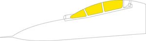 Masking Sheet for Su-27UB TFace (for Great Wall Hobby) (Plastic model)