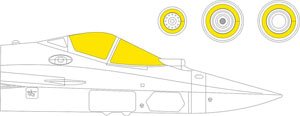Su-57 「Tフェース」両面塗装マスクシール (ズべズダ用) (プラモデル)